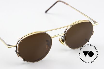 Christian Roth 2405 90er Brille In Antik-Bronze, ungetragenes 90er Meisterstück für Design-Liebhaber, Passend für Herren und Damen