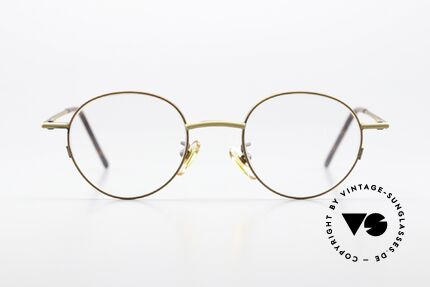 Christian Roth 2405 90er Brille In Antik-Bronze, Größe: small, Passend für Herren und Damen