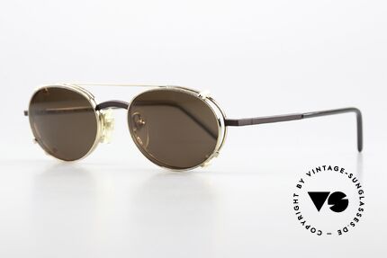 Christian Roth 2570 Funktionale Vintage Brille, ovale Metallbrille: Glashöhe 37mm, Glasbreite 49mm, Passend für Herren und Damen