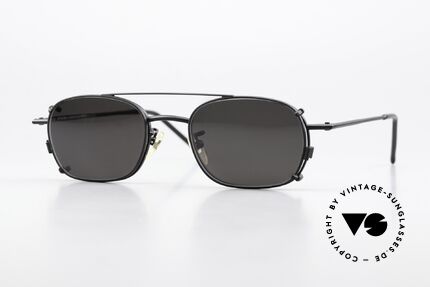 Christian Roth 2404 Eckige Vintage Brille Clip On Details