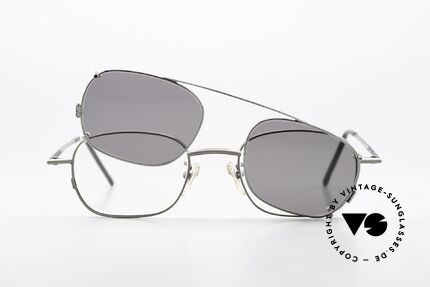 Christian Roth 2404 Brille Antik Grau Clip On, Größe: medium, Passend für Herren und Damen