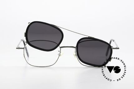Christian Roth 2404 Brille Gunmetal Mit Sun Clip, Größe: medium, Passend für Herren und Damen
