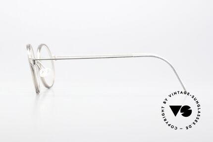 Lindberg Harley Air Titan Rim Unisex Vintage Brille Rund, ungetragenes Einzelstück + original Lindberg Magnet-Etui, Passend für Herren und Damen Lindberg Harley Air Titan Rim Unisex Vintage Brille Rund, ungetragenes Einzelstück + original Lindberg Magnet-Etui, Passend für Herren und Damen