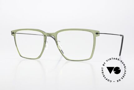 Lindberg 6554 NOW Eckige Designerbrille Unisex Details