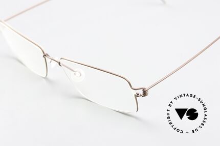 Lindberg Nikolaj Air Titan Rim Designerbrille Klassisch Men, extrem stabile Fassung, flexibel & elastisch, und nur 3g, Passend für Herren