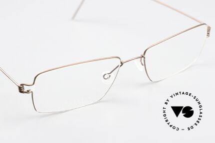 Lindberg Nikolaj Air Titan Rim Designerbrille Klassisch Men, eleganter Rahmen ohne Schrauben, Nieten oder Lötungen, Passend für Herren