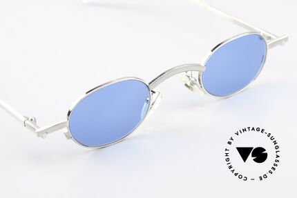 Christian Roth 2505 90er Brille Im Bauhaus Stil, daher auch für große Sehstärken ideal, falls gewünscht, Passend für Herren und Damen