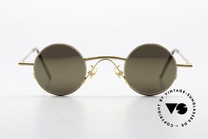 Christian Roth 2408 Sonnengläser Gold Verspiegelt, Brillenfassung in "gold glänzend" und "mattgold", Passend für Herren und Damen