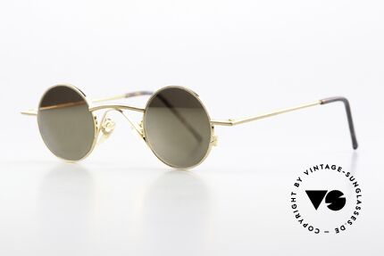 Christian Roth 2408 Sonnengläser Gold Verspiegelt, mit gold-verspiegelten Gläsern (100% UV Schutz), Passend für Herren und Damen