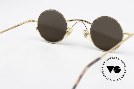 Christian Roth 2408 Sonnengläser Gold Verspiegelt, ungetragen, 1994; Meisterstück für Design-Liebhaber, Passend für Herren und Damen
