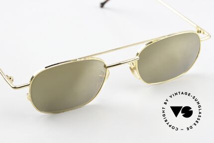 Christian Roth 2403 Gold Verspiegelte Gläser, klassische, zeitlose Sonnenbrille aus dem Jahr '94, Passend für Herren und Damen