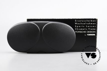 Porsche 5636 Lenses Vintage Ersatzgläser 90er, Polycarbonat-Gläser in braun mit 100% UV-Protection, Passend für Herren