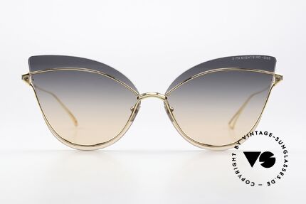 DITA Nightbird One Zauberhafte Cateye-Brille, ein grandioses Oversized Design; feminin & elegant, Passend für Damen