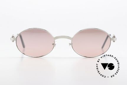 Cartier Spider - S Glas Leicht Pink Verspiegelt, elegantes & zeitloses Design, SMALL Gr. 48°20, 130, Passend für Herren und Damen