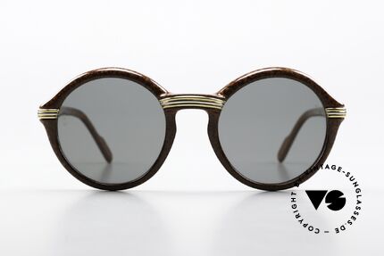Cartier Cabriolet - L Ultra Seltene 52mm L Size, Luxus-Sonnenbrille aus der Cartier "Composite-Serie", Passend für Herren und Damen