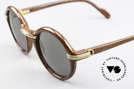 Cartier Cabriolet - L Ultra Seltene 52mm L Size, hochwertig entspiegelte Sonnengläser mit Cartier Logo, Passend für Herren und Damen