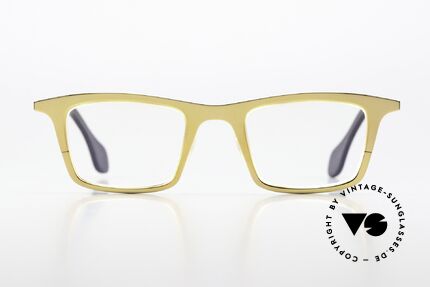 Theo Belgium Mille 23 Glänzend 24kt Chrom Gold, mille+23, color Au = Aurum = 24kt gold-plated, Passend für Herren und Damen