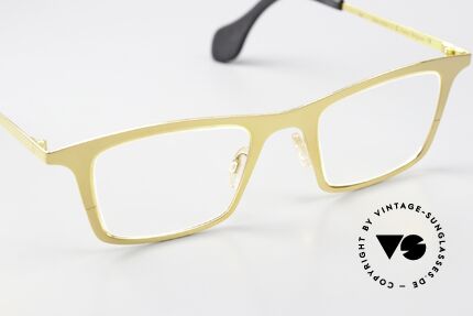 Theo Belgium Mille 23 Glänzend 24kt Chrom Gold, extrem leuchtendes Gold (wie eine Trompete), Passend für Herren und Damen
