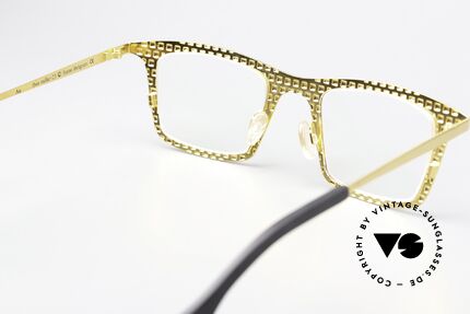Theo Belgium Mille 23 Glänzend 24kt Chrom Gold, Chrom Gold (glänzt schon aus 2m Entfernung), Passend für Herren und Damen