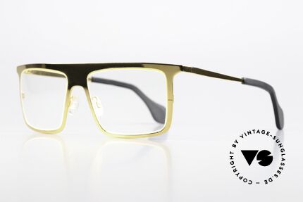 Theo Belgium Mille 27 Chrom Gold 24kt Glänzend, LIMITED "GOLDEN DREAM" Edition von 2015, Passend für Herren und Damen