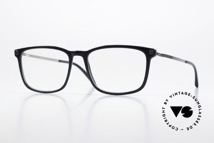 Mykita Kauko Dark Blue And Shiny Silver Details