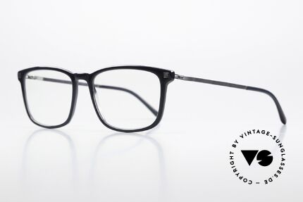 Mykita Kauko Dark Blue And Shiny Silver, Azetat-Front mit charakteristischen Mykita-Bügeln!, Passend für Herren und Damen