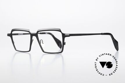 Theo Belgium Flanders Pure Titanium Fassung, sehr hochwertig & komfortabel (Titan-Fassung), Passend für Herren und Damen