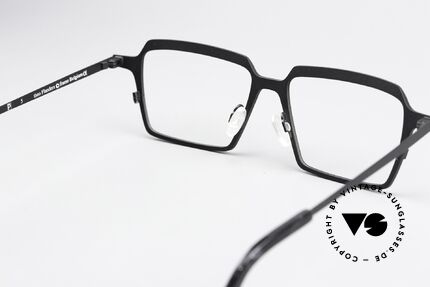 Theo Belgium Flanders Pure Titanium Fassung, das Modell kann natürlich beliebig verglast werden, Passend für Herren und Damen