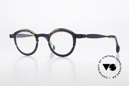 Theo Belgium Piece Runde Brille Unisex Panto Details