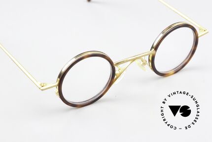 Christian Roth 2408 Runde Brille Im Bauhaus Stil, puristisch, reduziert = Rahmendesign: Bauhaus Stil, Passend für Herren und Damen