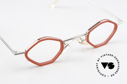 Christian Roth 2402 Version Mit Azetat-Ringen, puristisch, reduziert = Rahmendesign: Bauhaus Stil, Passend für Herren und Damen