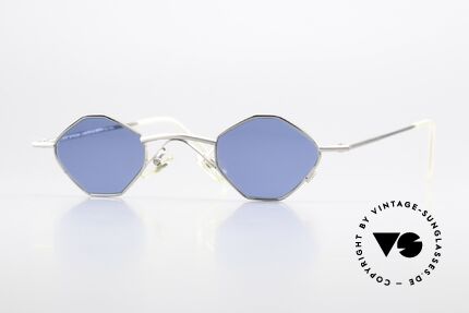 Christian Roth 2402 Achteck Sonnenbrille Silber Details