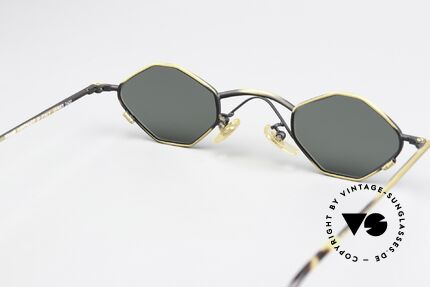 Christian Roth 2402 Achteck Rahmen Antik Gold, die SMALL Fassung ist für sehr große Sehstärken ideal, Passend für Herren und Damen
