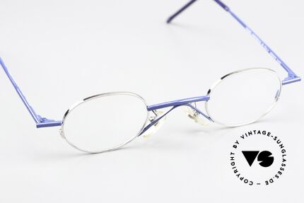 Christian Roth 2400 Ovale Brille Im Bauhaus Stil, ideal für große Sehstärken (aber KEIN Gleitsicht), Passend für Herren und Damen