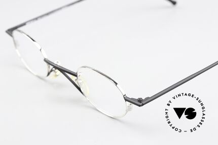 Christian Roth 2400 Kleine Ovale 90er Brille, ideal für große Sehstärken (aber KEIN Gleitsicht), Passend für Herren und Damen