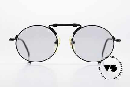 Jean Paul Gaultier 56-9171 Rare 90er Faltsonnenbrille, praktisches Faltmodell in Top-Qualität (Rarität), Passend für Herren und Damen