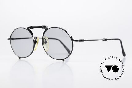 Jean Paul Gaultier 56-9171 Rare 90er Faltsonnenbrille, vielgesuchte vintage J.P.G. Designersonnenbrille, Passend für Herren und Damen