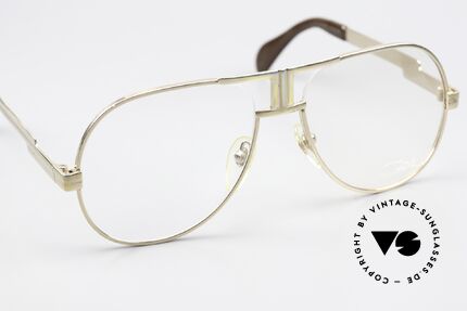 Cazal 702 Ultra Seltene 70er Brille, die Fassung (Gr. 56/18) kann beliebig verglast werden, Passend für Herren