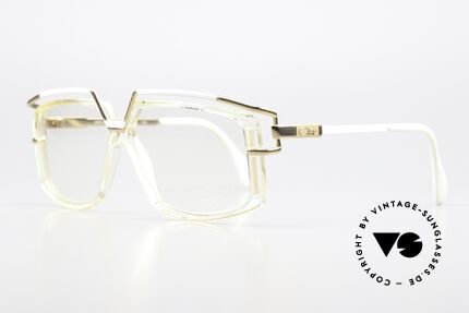 Cazal 329 Alte Hip Hop Brille 80er, markante Rahmengestaltung (Hip Hop-Szene-Brille), Passend für Herren und Damen