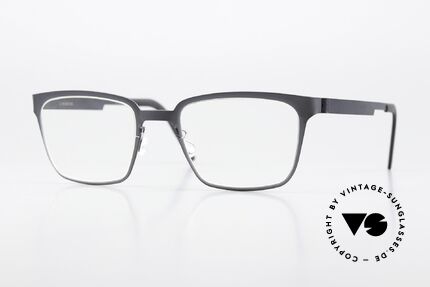 Lindberg 9627 Strip Titanium Markante Designerbrille Details