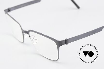 Lindberg 9627 Strip Titanium Markante Designerbrille, stilvolle Damenbrille oder Herrenbrille gleichermaßen, Passend für Herren und Damen
