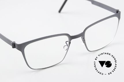 Lindberg 9627 Strip Titanium Markante Designerbrille, ungetragenes Designerstück + orig. Lindberg Hartetui, Passend für Herren und Damen