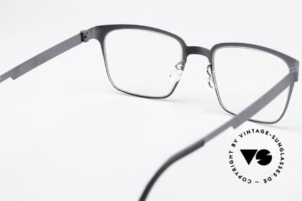 Lindberg 9627 Strip Titanium Markante Designerbrille, Titan-Fassung kann natürlich beliebig verglast werden, Passend für Herren und Damen
