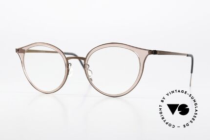 Lindberg 9728 Strip Titanium Sehr Feminines Brillendesign Details
