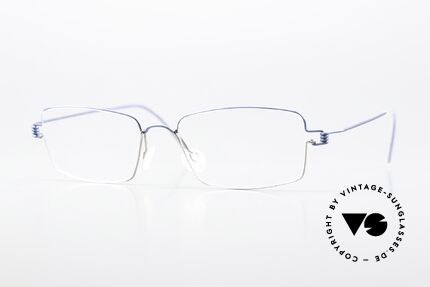 Lindberg Flemming Air Titan Rim Eckige Titaniumbrille Unisex Details