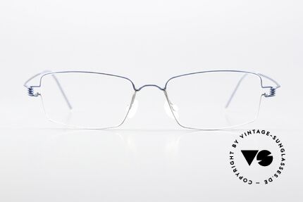 Lindberg Flemming Air Titan Rim Eckige Titaniumbrille Unisex, vielfach ausgezeichnet hinsichtlich Qualität und Design, Passend für Herren und Damen