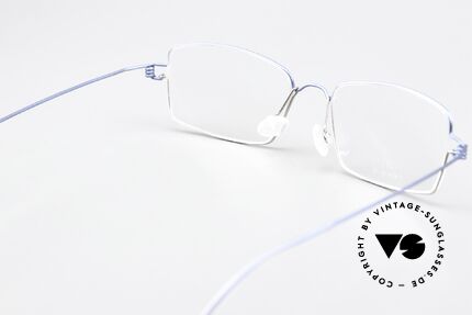 Lindberg Flemming Air Titan Rim Eckige Titaniumbrille Unisex, Größe: medium, Passend für Herren und Damen