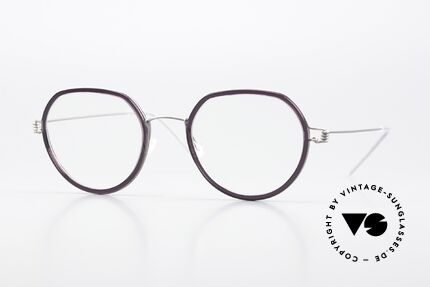 Lindberg Gillian Air Titan Rim Titanium Und Dunkelviolett Details