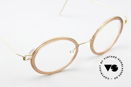 Lindberg Fay Air Titan Rim Titan Fassung Damen Farbe, ungetragenes Exemplar mit original Lindberg Hart-Etui, Passend für Damen