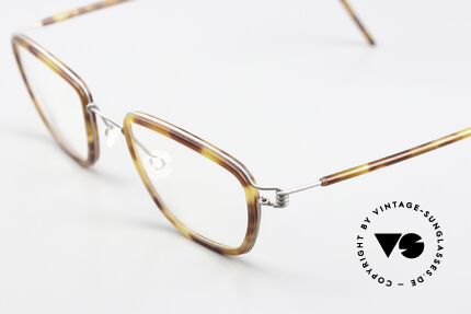 Lindberg Aiko Air Titan Rim Leichte Air Titanium Brille, mit zusätzlichen Bügelüberzügen (komfortabel & bequem), Passend für Herren und Damen